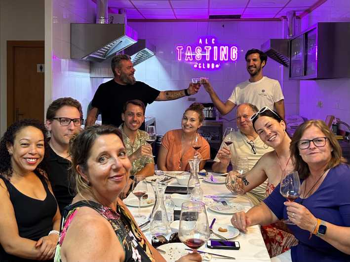 Alicante Best Wine Tasting & Tapas Club - The Cozy Room: Lights, Music, and Aroma Cues