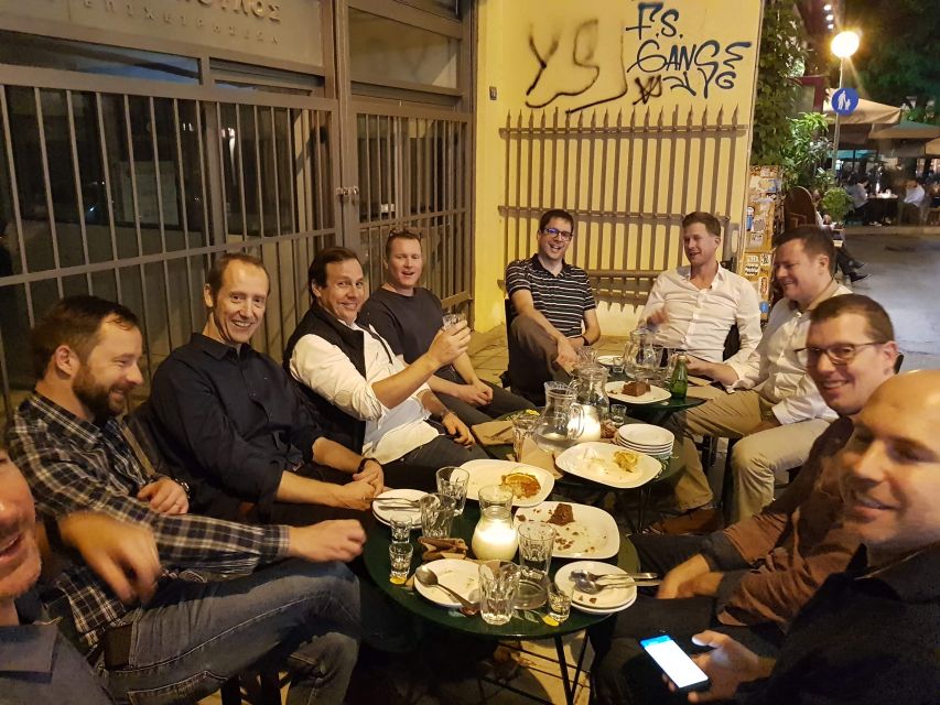 Athens: Evening Food Tasting Tour with Guide - The first tastings: Greek yoghurt, olive oil, cheese, and cured meats