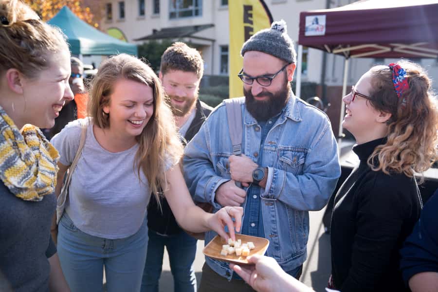 Auckland: Flavours of the City Walking Food Tour - Local cheeses and award-winning restaurant bites
