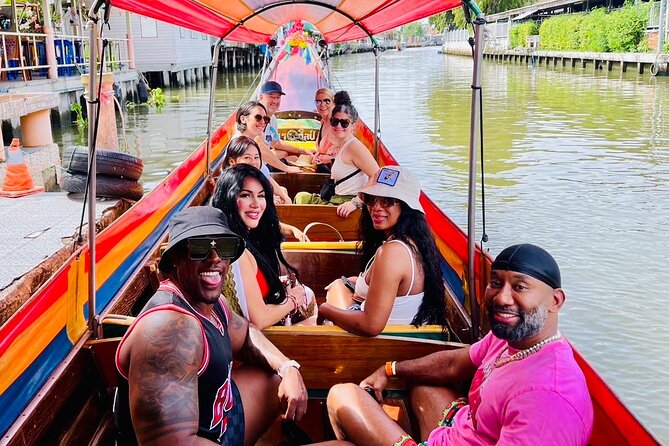 Bangkok 3-in-1 Tour: Longtail Boat,TukTuk & Street Food Adventure - Sao Chingcha (Giant Swing) by Tuk-Tuk: Old Town Landmarks Fast
