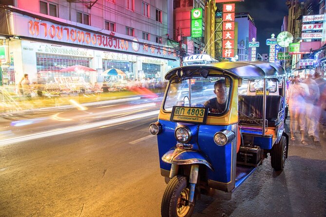 Bangkok Tuk-Tuk Tour by Night with Chinatown Street Food Meal - How the shared tuk-tuk rides really feel