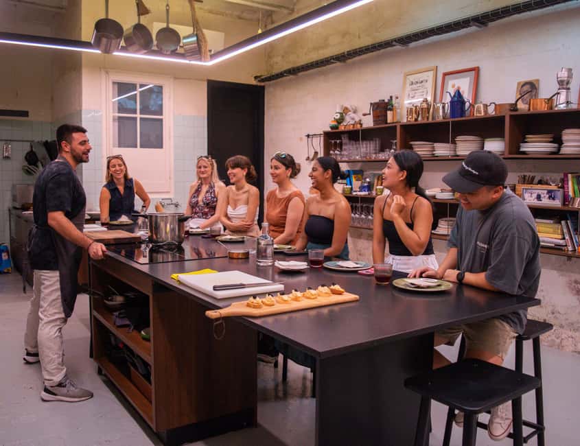 Barcelona: Paella & Tapas Cooking Class with Sangria - What You Cook: The tapas set that teaches Catalan-style flavors