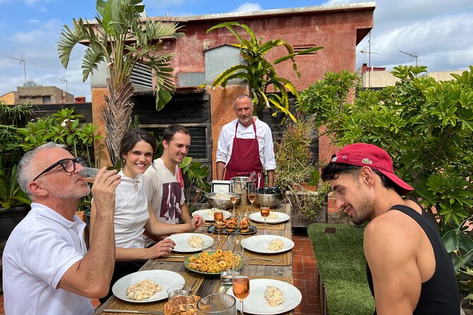 Barcelona: Rooftop Tapas & Sangria class with a Local Chef - The Rooftop Terrace: Views Over the Marina and Port Vell