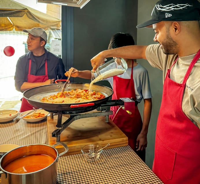 Barcelona: Seafood Paella ★Maestro★ & Tapas & Sangria - Sarrià’s Gastronomic Space: Getting Oriented Before You Cook