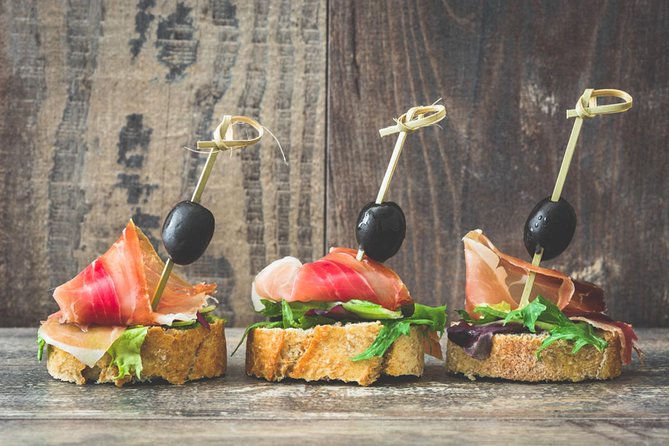 Barcelona Tapas & Wine Private Tour in Traditional Taverns - Stop 2: Carrer de Blai 10 for Basque pinchos and patatas bravas