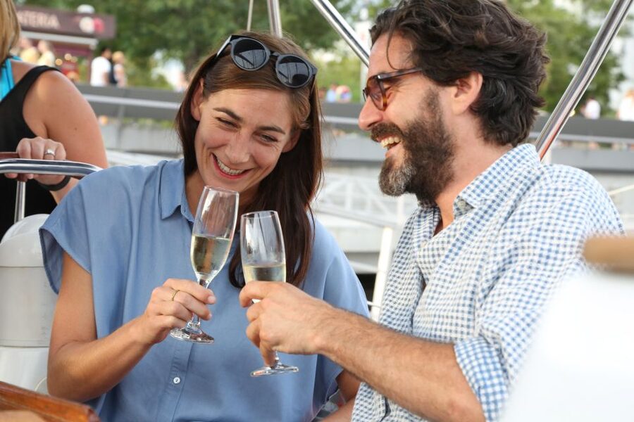Barcelona: Unique Sunset Sailing Tour with Tapas & Open Bar - The route: the shoreline landmarks you’ll actually notice