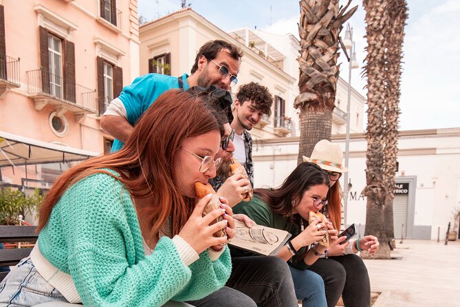 Bari Street Food Bike Tour - Piazza del Ferrarese and the Via Appia–Traiana reveal