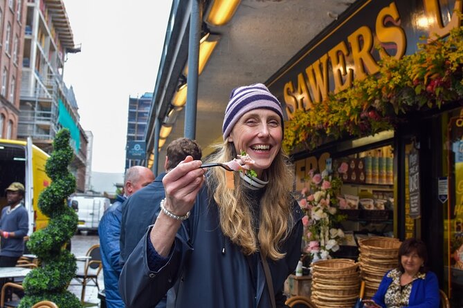 Belfast Centre Food Tour of 12+ Local Irish Dishes & Drinks - Bank Square and St. Mary’s Church Area: City Stories in Real Space