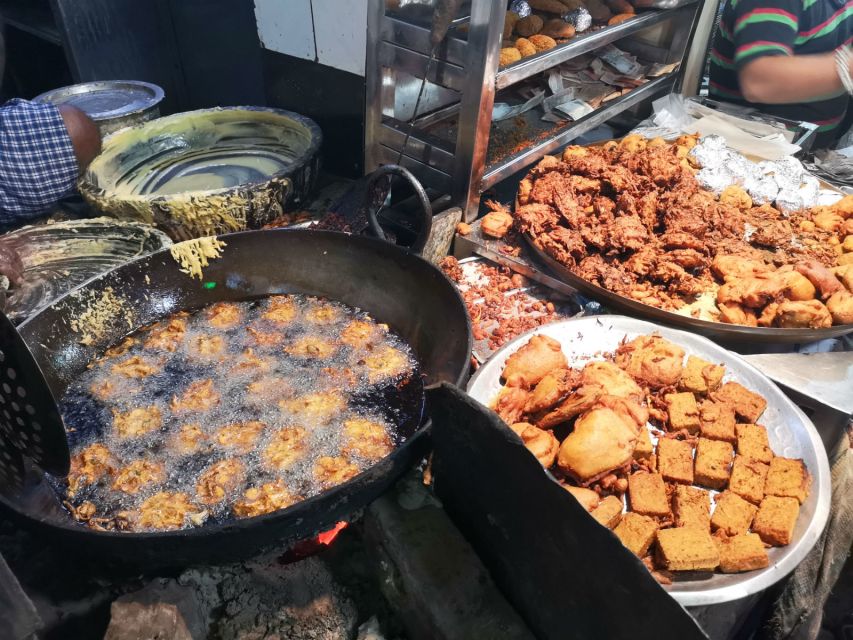 Bengali Nights Kolkata Food Tour with 13+ Tastings - Onion bhajis, gram salads, and sweet-shop style balance