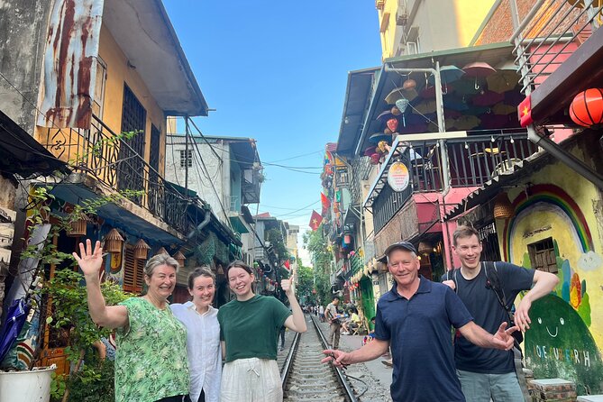 Best Hanoi Food Tour 7 Different Food Tasting Visit Train Street - Train Street in about 30 minutes: photos, egg coffee or beer, and the railway vibe
