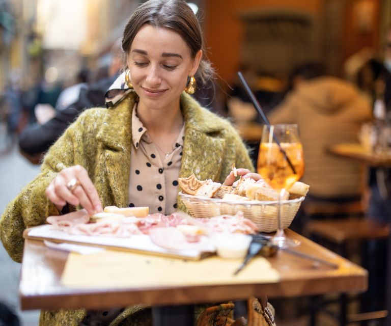 Bologna: Self-Guided Food Tasting Tour with Vouchers - Navigating attractions with short QR audio (and what to do with weak audio)