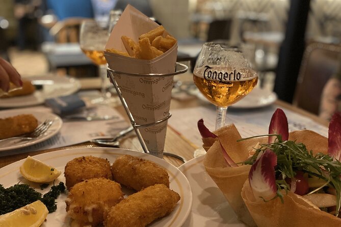 Brussels Food Tour: 10 Tastings of Waffles, Beers, Fries & More - What you’ll taste: waffles, beer, fries, croquettes, and more