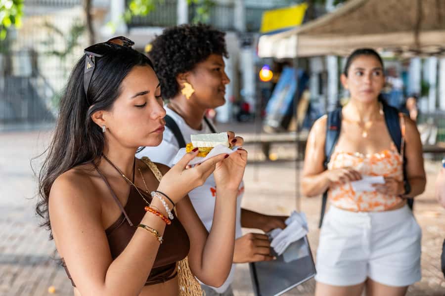 Cartagena: Guided Street Food Tour with Tastings - Finish at Café La Manchuria: a natural place to plan your next stop
