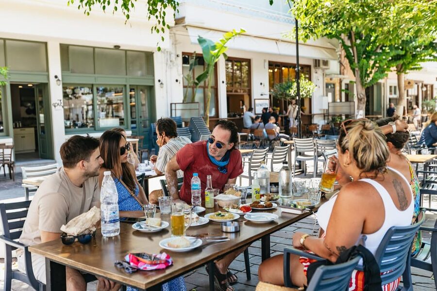 Chania: Old Town Highlights Guided Tour with Street Food - Olive oil, honey, cheese, and wine tasting stops (what you’re really learning)
