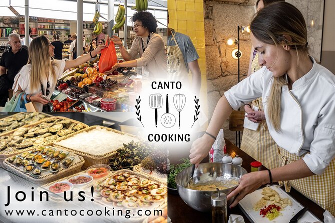 Chef Led Porto Market Tour and Portuguese Tapas Class with Wine - Mercado de Bolhão is more than a pretty market stop