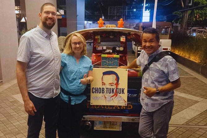 CHOB TUK TUK + Canal + Food Tasting - Start point at Sanam Chai, then back again: easy logistics