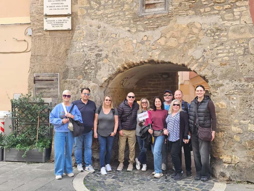 Civitavecchia: Historical and Culinary Walking Tour - Market time: cheese, cold cuts, pizza, bruschetta, and sweet pastry
