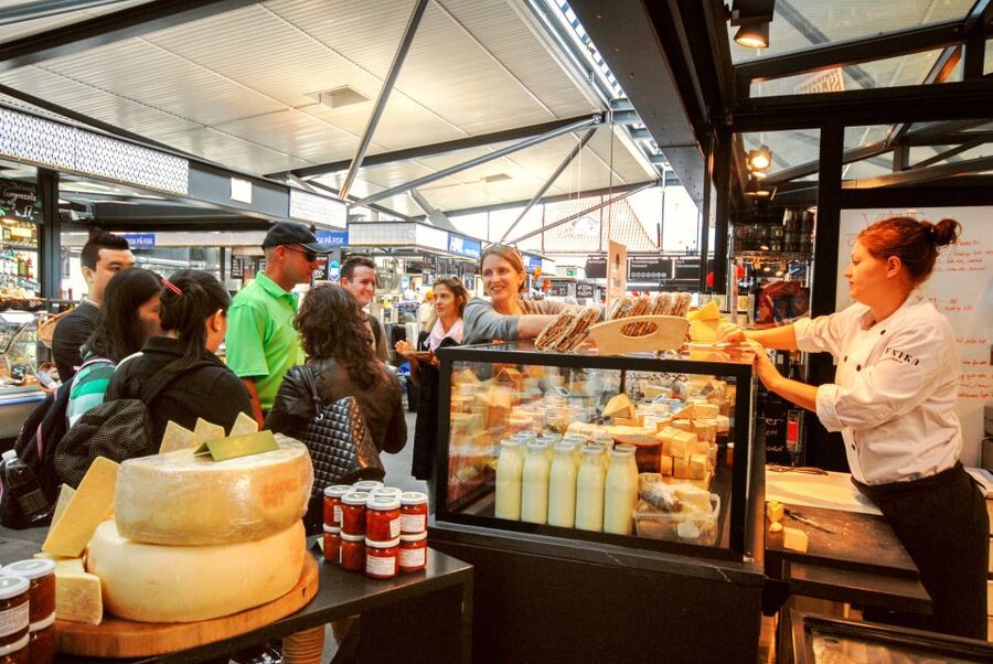 Copenhagen’s oldest and original food tour (Est. 2011). - Where the tour starts: Un Mercato by Torvehallerne