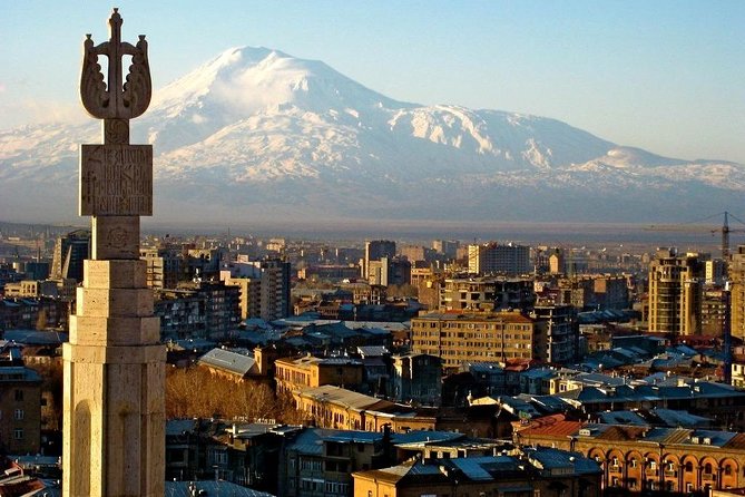 Cultural Walking Tour in Yerevan with Armenian food Tastings - Alexander Spendiaryan Opera and Ballet Theatre, then the Cafesjian Center at Cascade