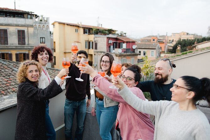 Devour Rome Trastevere/Jewish Ghetto Food Tour Rooftop Aperitivo - Stop 3: Boccione and the sweet idea behind pizza ebraica