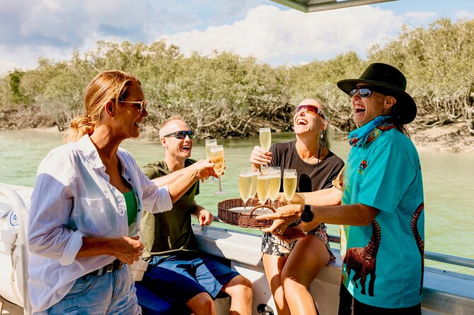 DINOSAUR ADVENTURE CRUISE - With Beachside Tapas and Cocktails - Roebuck Bay dinosaur footprints: the main event feels physical