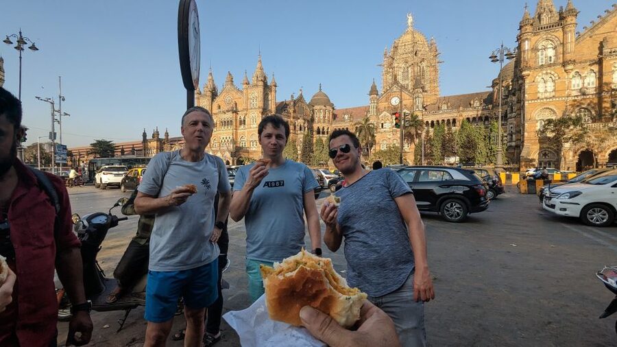 Discover Mumbai's street & beach with Vegetarian food tour - The route: trains and short rides that keep the flavor close