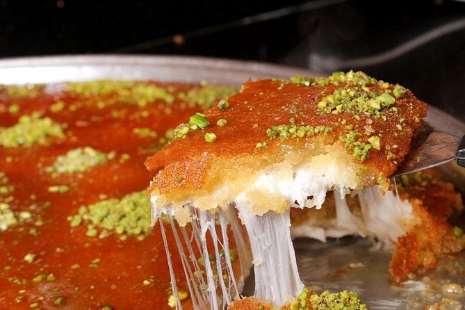 Doha: Pearl Island Food Tour – 7 Tastings, AC Vehicle - Stop 2: Qanat Quartier shawarma—canals and first crunch