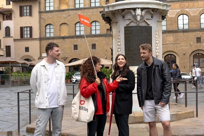 Florence Evening Food Tour with Florentine Steak & Tuscan Wine - Piazza della Signoria: Your Night Starts Under Medici Shadows