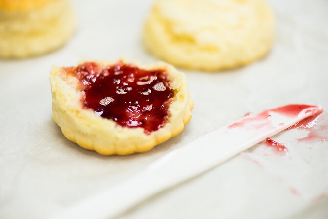 Foods of NY Tours Chelsea Market Food Tour & High Line Park - Sarabeth’s Bakery: Biscuits, Jam, and a Slice of NYC Home-Cooking