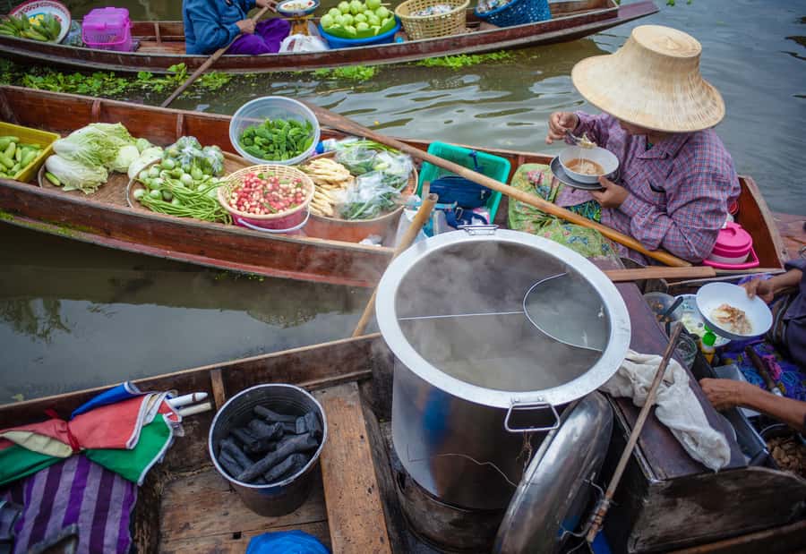 From Bangkok: Maeklong Railway and Floating Market Food Tour - Quick hits before you go