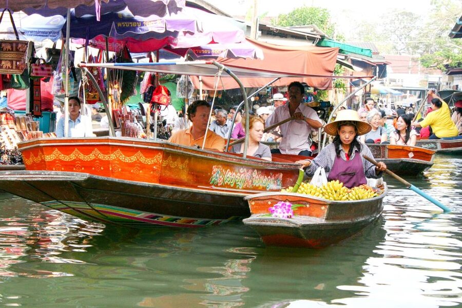 From Bangkok: Maeklong Railway and Floating Market Food Tour - Longtail Boat Through Canals: A Slower Pace You’ll Feel