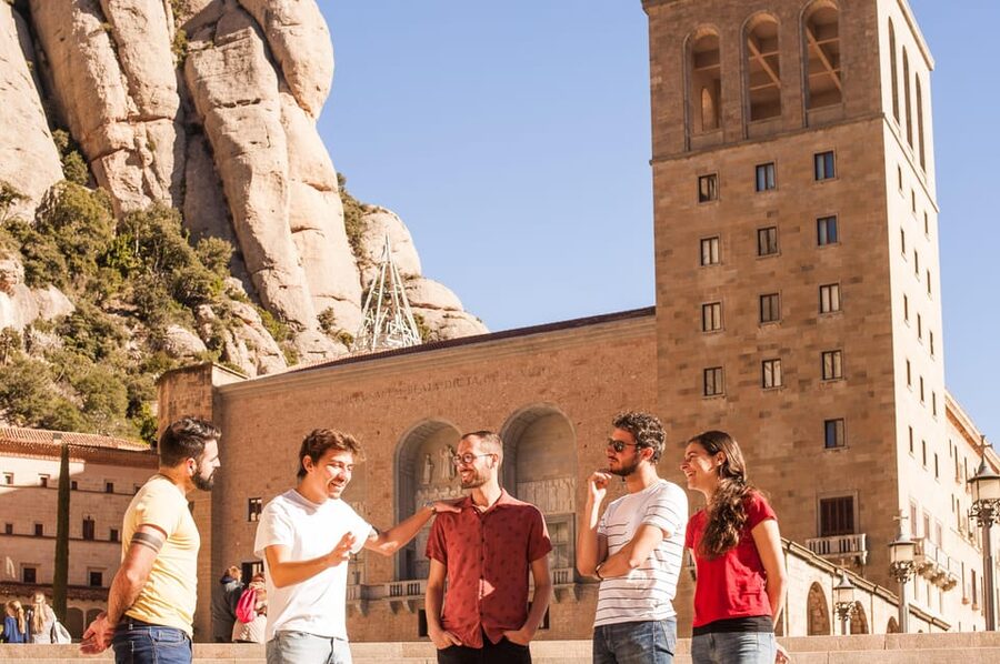 From Barcelona: Montserrat Half-Day Wine and Tapas Trip - The coach ride from Barcelona: your warm-up to the day