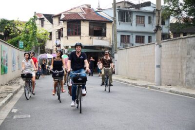 Half-Day Bike Tour of Shanghai Old Town with Food Tasting - Fuxing Park: local routines you can watch from the right angle