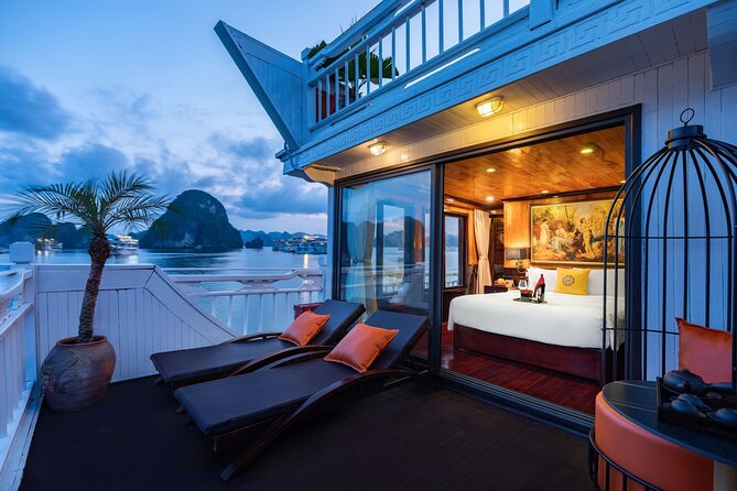 Halong Bay - Hera Luxury Day Cruise 7.5 Hours - Lan Ha Bay Frog Pond swim: the “get your feet wet” moment