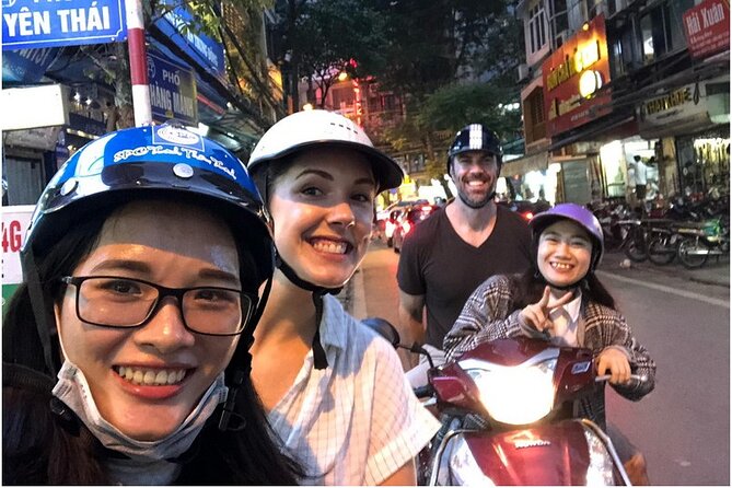 Hanoi Nightlife Food Tour By Motorbikes - Old Quarter ride time: getting your bearings fast