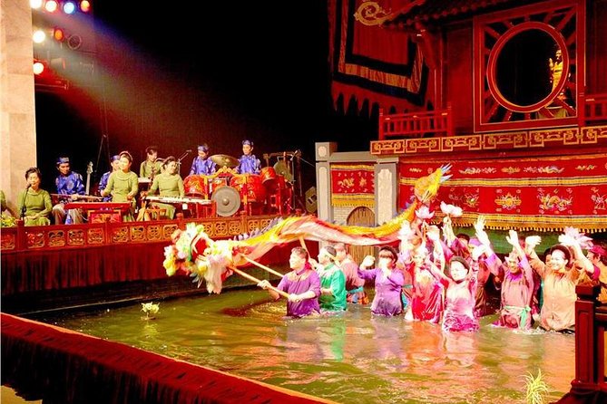 Hanoi Private Walking Tour: Street Food (HOT HOUR PROMOTING) - Thang Long water puppet show by Hoan Kiem Lake