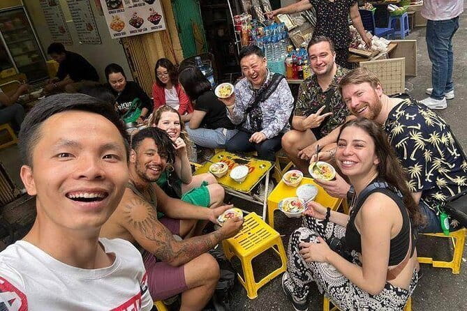 Hanoi street food walking and train street visit - Train Street up close: coffee while you watch the real line