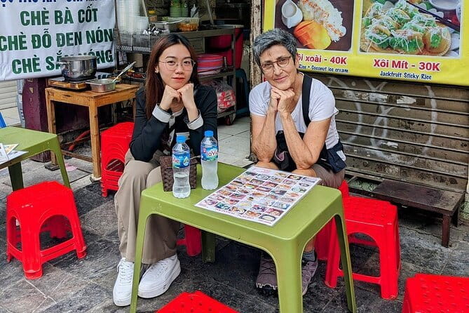 Hanoi street food walking and train street visit - Guides you might meet: Ceri, Helen, Minh, and Lucy