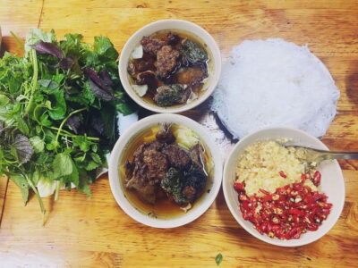 Hanoi: Vietnamese Street Food Tour with Egg Coffee - What you eat: banh mi, beef noodle salad, kem xoi, and more