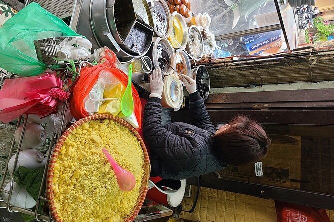Hanoi Walking Street Food Tour with Train Street - Egg coffee at the tracks: the drink stop that makes the wait fun