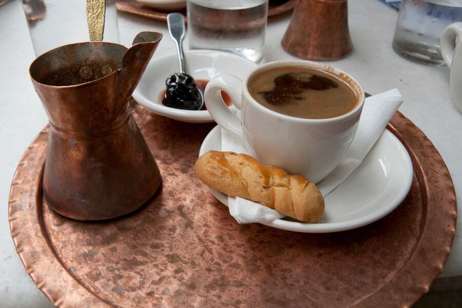 Heraklion: Food Tastings Walking Tour - Agios Minas Cathedral tea break: history without heavy lectures
