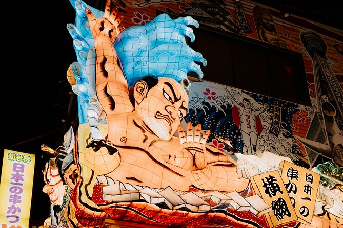 Hidden Osaka - Yukaku Red Light Tour & Culinary Adventure - Osaka food stops: kushikatsu, doteyaki, and drink pairings