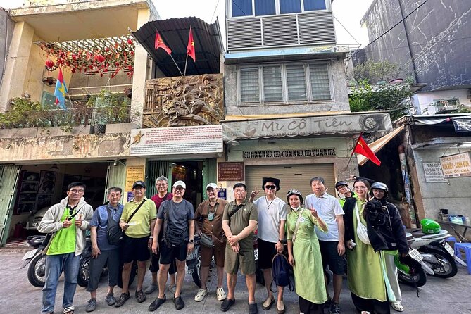 Ho Chi Minh City: Motorbike Street Food Tour with 12 Tastings - Stop kickoff: how the first tasting block sets your appetite