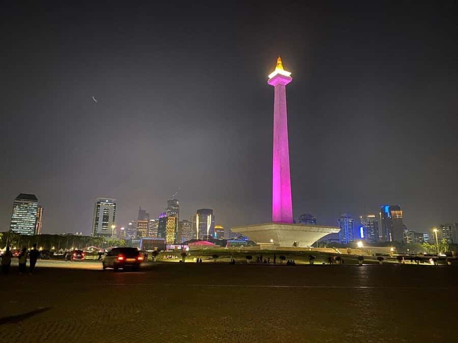 Jakarta: Private Guided Sightseeing & Street Food Night Tour - National Monument glow: getting the landmark without the hassle