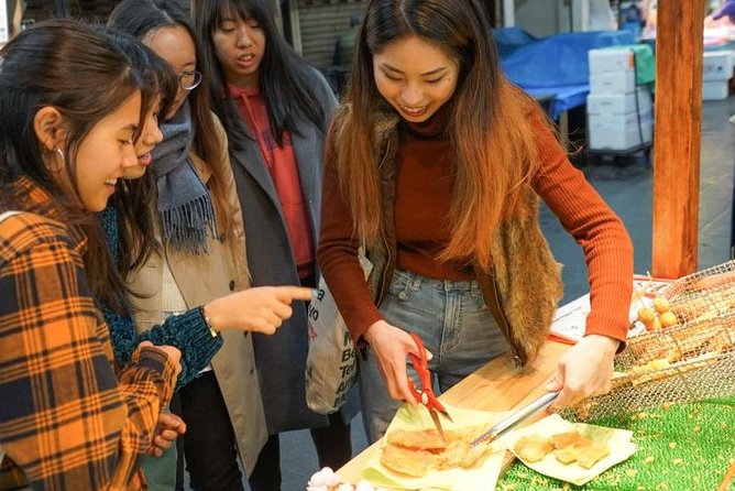 Kuromon Market Food Walking Tour in Osaka (6 stops, 6 tastes) - Namba’s comedy stop and the walk toward Dotonbori lights