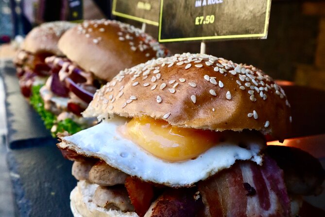 London Bridge & Borough Market Food Tour with 7 Authentic Dishes - A warm market lesson: chips vs French fries (yes, really)