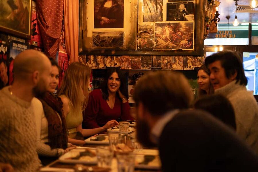 London's Best Bites: Soho & Chinatown Food Walking Tour - Mediterranean café tasting: hummus, dolma, halloumi, plus chaat crossover