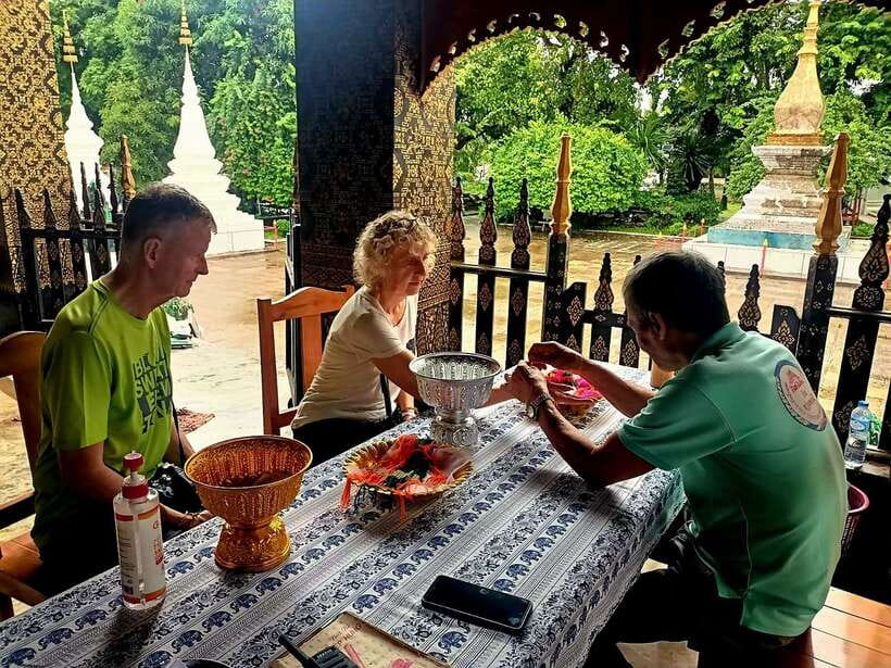 Luang Prabang: Foodie Walking Tour & Monk Blessing - Snacks, a Luang Prabang specialty dish, and what to expect from each bite