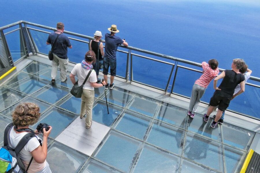 Madeira: Wine & Tapas, Cabo Girão Skywalk 4x4 Jeep Adventure - The route: lots of quick viewpoint moments, not a slow tour