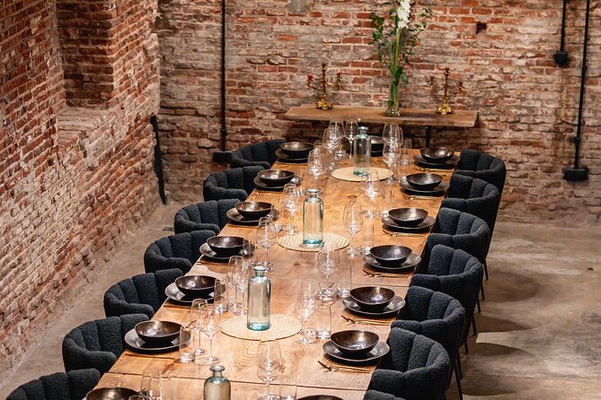 Madrid Local Tapas Tour with Private Dinner and Bottomless Wine - The candle-lit 120-year-old cellar dinner finish